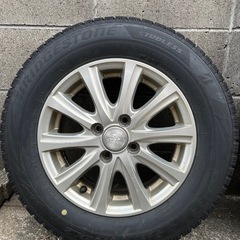 2022年製 175/70R14 ブリヂストンVRX2 スタッドレスタイヤアルミ 