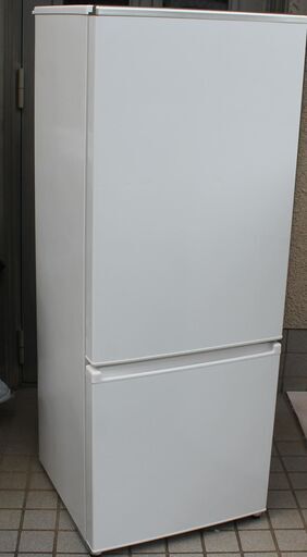 2021年製 201L 2ドア 冷凍冷蔵庫 AQUA AQR-20KBK(W) 宮前区