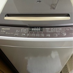 洗濯機HISENSE HW-DG80A 2021年式