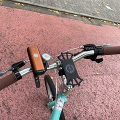 あさひ　WEEKEND BIKES 20インチ ミニベロ 自転車 ライトグリーン