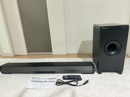 お話し中 ＊ 美品 Pionner パイオニア ネットワークAVバーステム サウンドバー