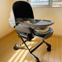 定価7万 コンビ スウィングベッド&チェア ネムリラ ハイローチェア