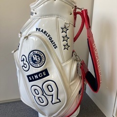 パーリーゲイツ30周年限定キャディバッグ☆ヘッドカバーフルセット付き 超入手困難 新品タグ付 パーリーゲイツ30周年記念 ゴールド