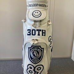 【まとめ売り】パーリーゲイツ 30周年 キャディバック & アイアンカバー まとめ売り】パーリーゲイツ 30周年 キャディバック & アイアン