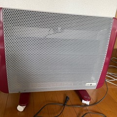 グリーンウッド パネルヒーター GEP-1000A レッド