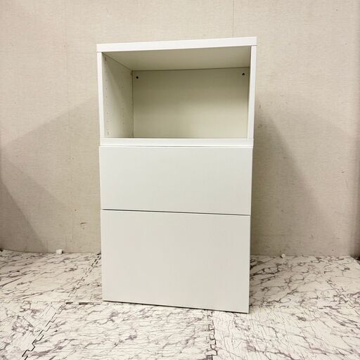 19812  IKEA マルチ引き出し付 ソフトクローズ キャビネット キッチン収納 幅60   ◆大阪市内・東大阪市他 6,000円以上ご購入で無料配達いたします！◆ ※京都・高槻・枚方方面◆神戸・西宮・尼崎方面◆生駒方面、大阪南部方面　それぞれ条件付き無料配送あり！