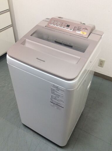 JT9515【Panasonic/パナソニック 7.0㎏洗濯機】美品 2018年製 NA-FA70H5 家電 洗濯 簡易乾燥付