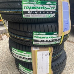 新品値下！　15インチ サマータイヤ単品4本 トーヨー 夏タイヤ TOYO トランパス mp7 195/65-15 91H