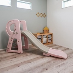 バスケットゴール付き　大きな滑り台【屋外でもok】 バスケットゴール付き 大きな滑り台【屋外でもok】