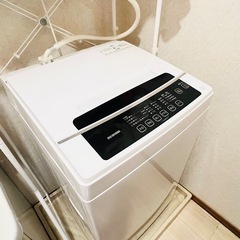 【ご成約済】完動品❣️2021年製　アイリスオーヤマ 洗濯機 