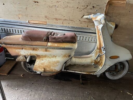 【レア】シルバーピジョンC140　三菱　鉄スクーター　旧車