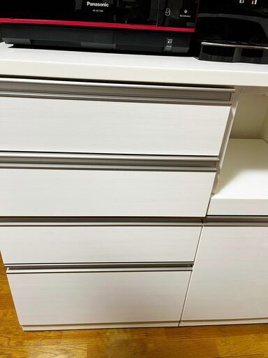 直接引き取り限定！ニトリ リガーレ 100 キッチンカウンター 食器棚