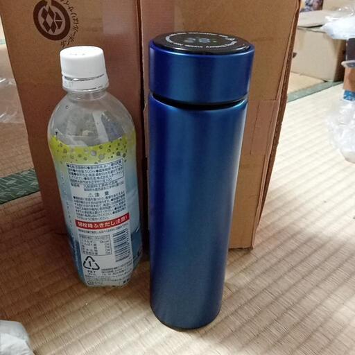 温度計付き　ステンレスポット