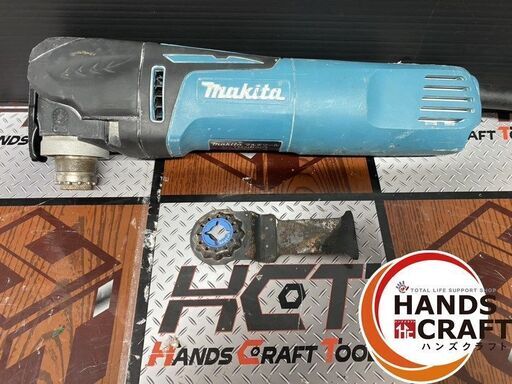 【中古】マキタ makita マルチツール TM3010CT スピード5段階調節 金属用ブレード付き 100V 振動数6000～20000回/分 ※本体のみ