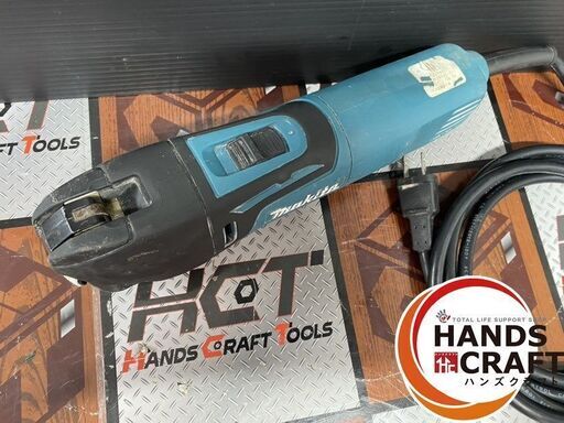 【中古】マキタ makita マルチツール TM3010CT スピード5段階調節 金属用ブレード付き 100V 振動数6000～20000回/分 ※本体のみ