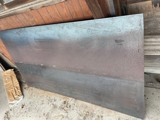 鉄板 約170cm☓90cm 厚さ2mm  /1枚