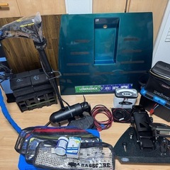 レンタルボート エレキセット 引取限定 茨城 X3 無段階 魚探ライブ