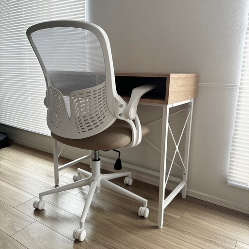 デスクチェアセット　美品　木製　北欧家具