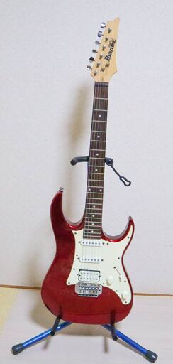 Ibanez GIO ケース付き! ストラト キャンディレッド　アイバニーズ
