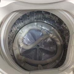 JT9517【SHARP/シャープ 5.5㎏洗濯機】美品 2018年製 ES-GE5B 家電 洗濯