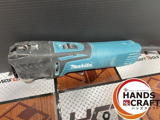 【中古】マキタ makita マルチツール TM3010CT ケース,ブレード付 ダイヤル変速(5段階) 100V 振動数6000～20000回/分