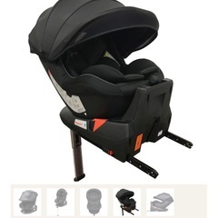 未使用　ISOFIX 回転式　チャイルドシート　新生児〜　