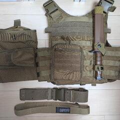 サバゲー装備セット Amazon | SHENKEL シェンケル 8点セット BDU 黒装備 (タイフォン M