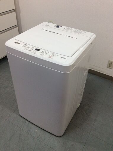 (10/16受渡済)JT9550【YAMADA/ヤマダ 6.0kg洗濯機】美品 2023年製 YAMADA SELECT YWM-T60H1 家電 洗濯 簡易乾燥
