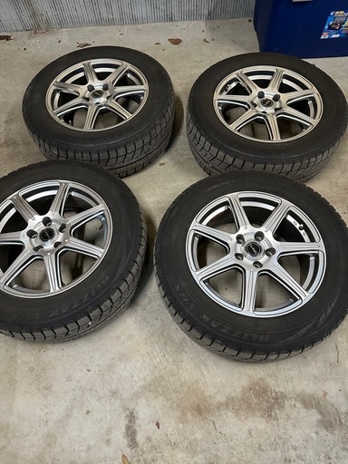 225/60R/17 4本アルミセット ブリザックVRX 225/60R17 スタッドレス