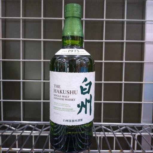 サントリーシングルモルトウィスキー 白州 700ml 43% 未開栓