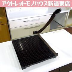 昭和レトロ ペーパーカッター UN CUTTER 紙裁断機 ブラ...