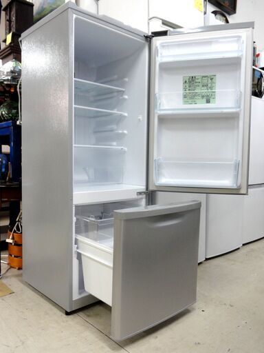 パナソニック 168L 冷蔵庫 2ドア NR-B179W 2016年製 シルバー 100L