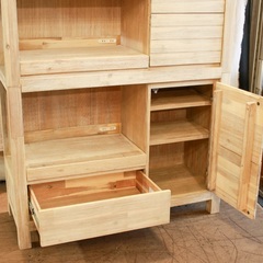 武蔵小山店】unico ウニコ MANOA マノア アカシア材 キッチンボード