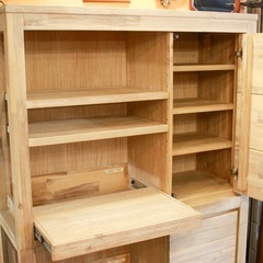 武蔵小山店】unico ウニコ MANOA マノア アカシア材 キッチンボード