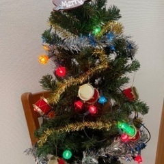 【お取引中】★差し上げます★クリスマスツリーセット🎄90㎝