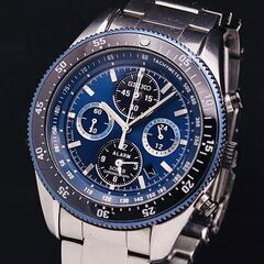 SEIKO PROSPEX ソーラークォーツ クロノグラフ 腕時計 V174