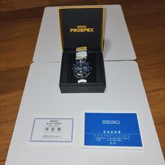 SEIKO PROSPEX ソーラークォーツ クロノグラフ 腕時計 V174