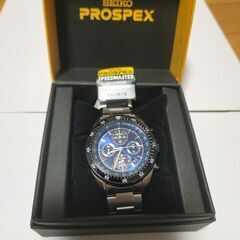 SEIKO PROSPEX ソーラークォーツ クロノグラフ 腕時計 V174