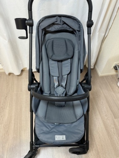 サイベックス　メリオカーボン2023モデル　純正カップホルダー、レインカバー付き サイベックス メリオカーボン2023モデル 純正カップホルダー、レイン