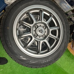 スタッドレスタイヤホイールセット　185/60/15  2020年製　バリ溝