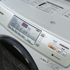 🐱ドラム式洗濯乾燥機 Panasonic製☆ピカピカ分解洗浄消毒済み☆洗濯7k/乾燥3.5k 2015年製【状態要確認】動作品 NA-VH320L プチドラム