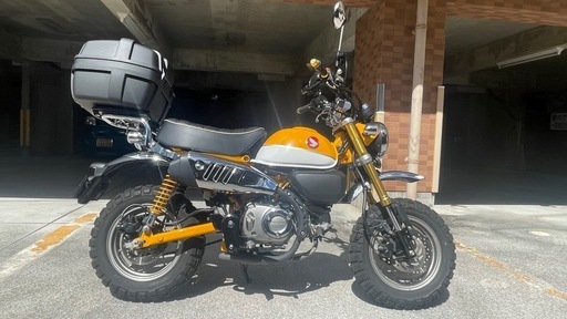 終了】モンキー125 リアキャリア＆ボックス（39L） 他カスタム