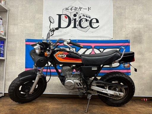 ★HONDA　APE50　キック1発　実働車　カスタム　4ミニ　AC16　原付　バイク