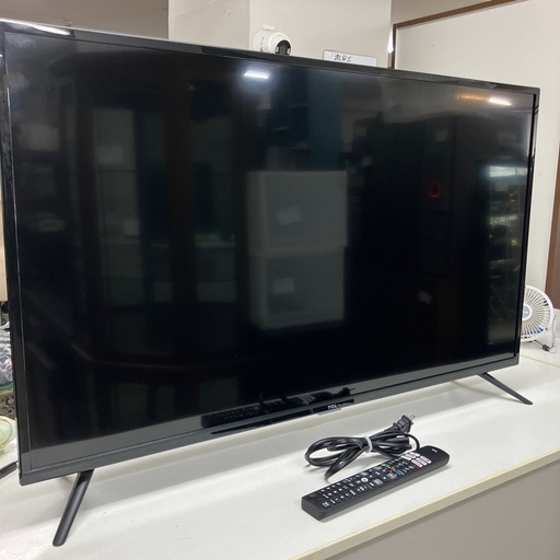K2409-487 TCL 液晶カラーテレビ 2021年製 40インチ 40S515 地上波のみ視聴確認済 リモコンあり 中古美品