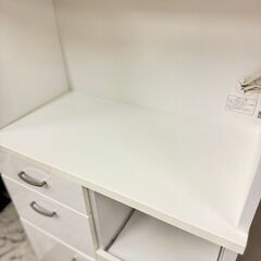 19830 NITORI 2枚ガラス扉 キッチンボード 幅80cm ◇大阪市内・東大阪 