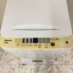  19823  Hisense 一人暮らし洗濯機 2024年製 5.5㎏ ◆大阪市内・東大阪市他 6,000円以上ご購入で無料配達いたします！◆ ※京都・高槻・枚方方面◆神戸・西宮・尼崎方面◆生駒方面、大阪南部方面　それぞれ条件付き無料配送あり！            