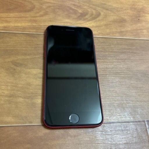 美品バッテリー100%！YモバiPhone SE 3世代　64GB 赤　今日中‼️
