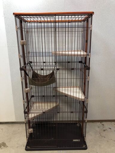 ウッドワンサークルキャット 3段タイプ (ペット用品)　0922-2