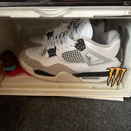 スニーカー Nike Air Jordan 4 Retro Military Black\n