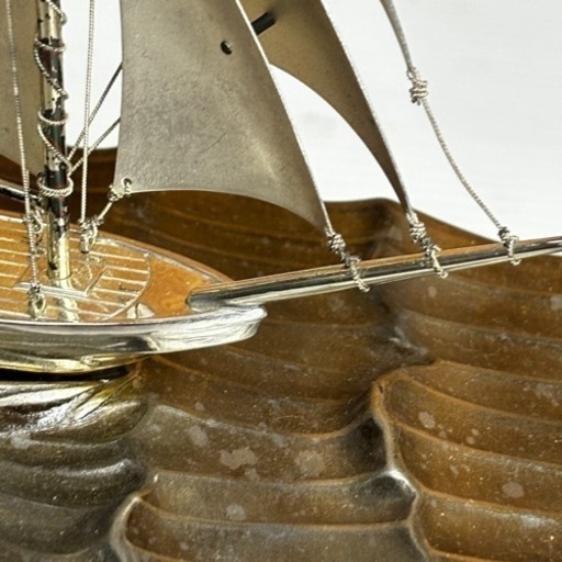 s0922604 関工芸 銀細工 船 インテリア スターリングシルバー 950 S.P